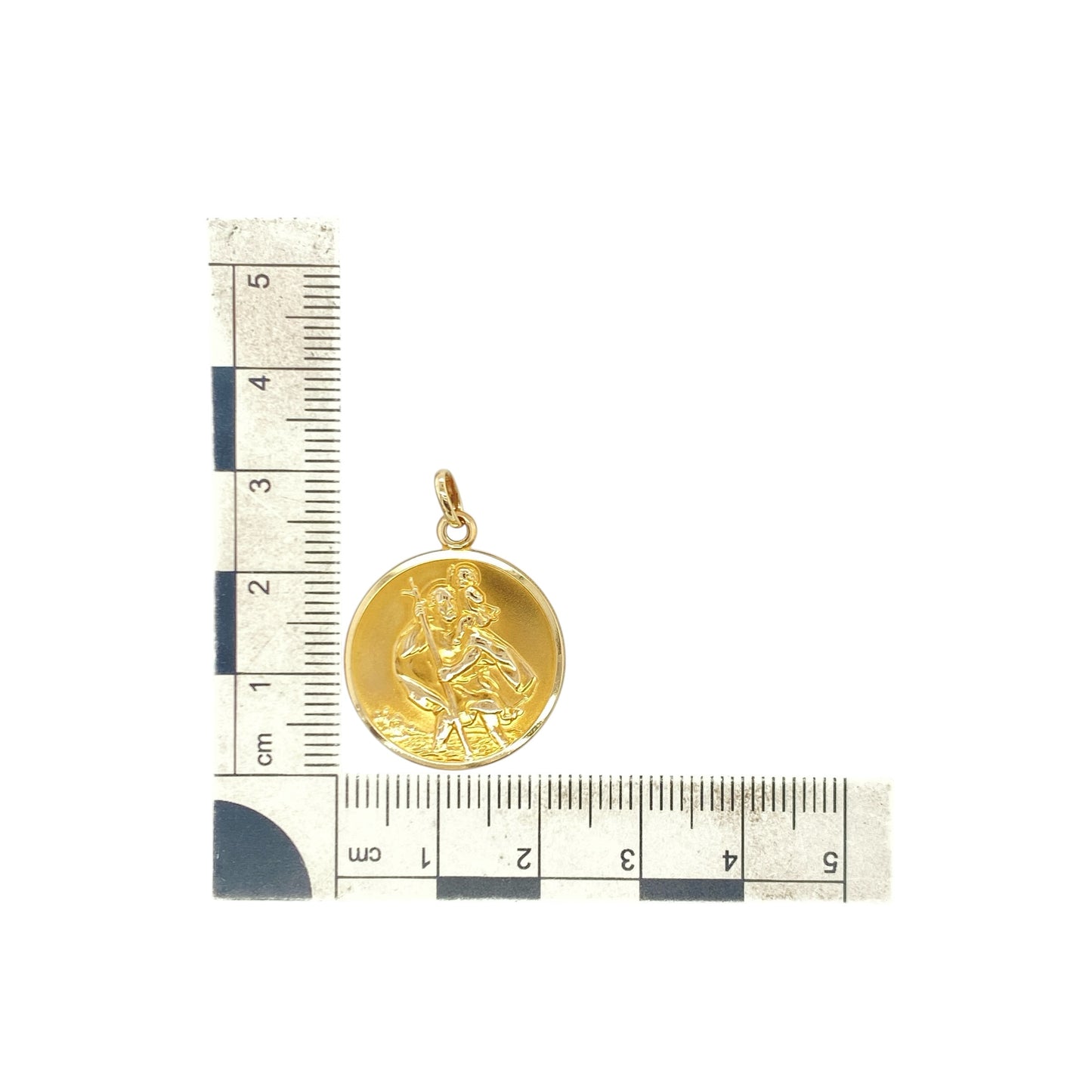 9ct Gold St Christopher Pendant
