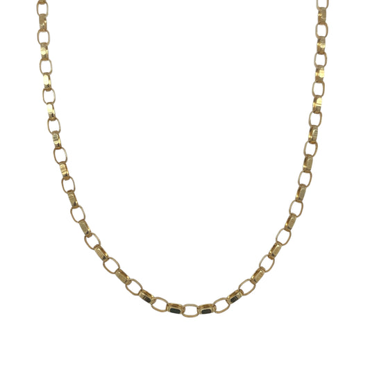 9ct Gold 18" Belcher Chain