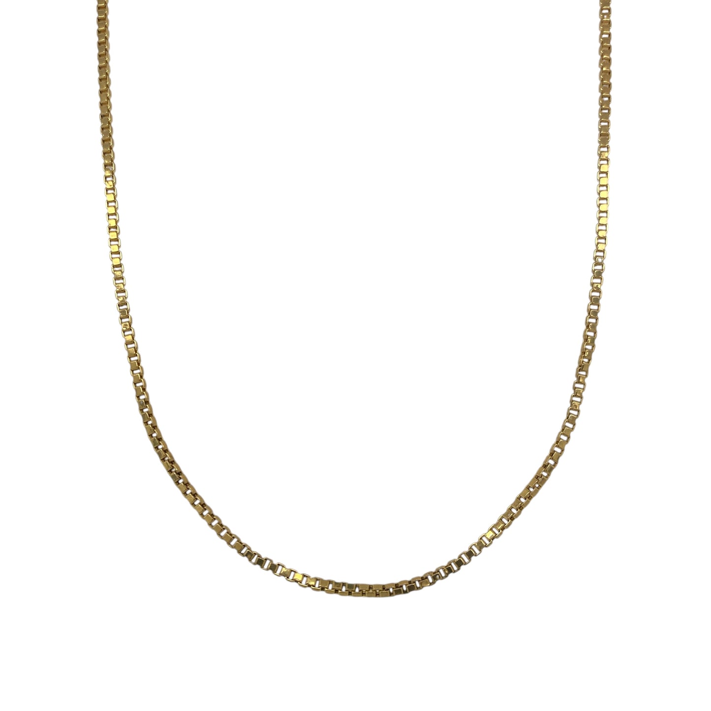 9ct Gold 18" Box Chain