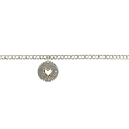 925 Silver Clogau 7.5" Cariad Heart Bracelet
