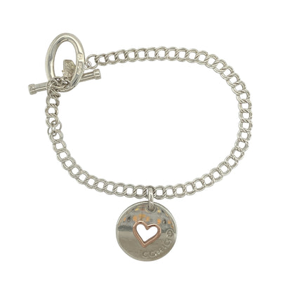 925 Silver Clogau 7.5" Cariad Heart Bracelet