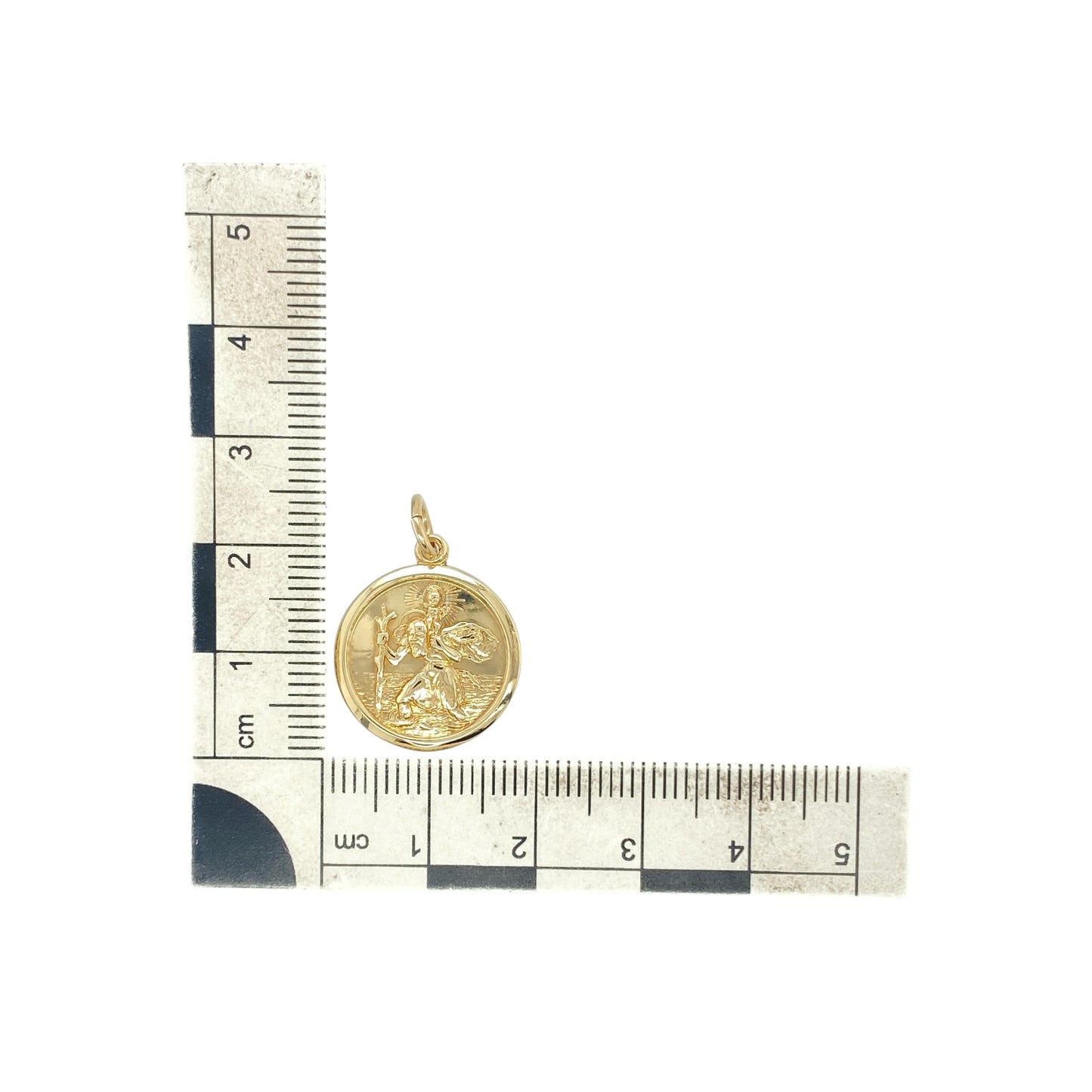 9ct Gold St Christopher Pendant