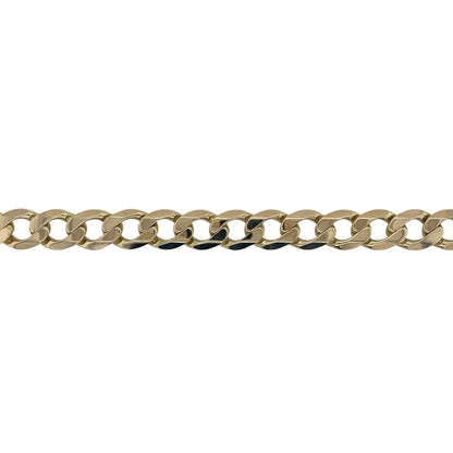 9ct Gold 8" Curb Bracelet