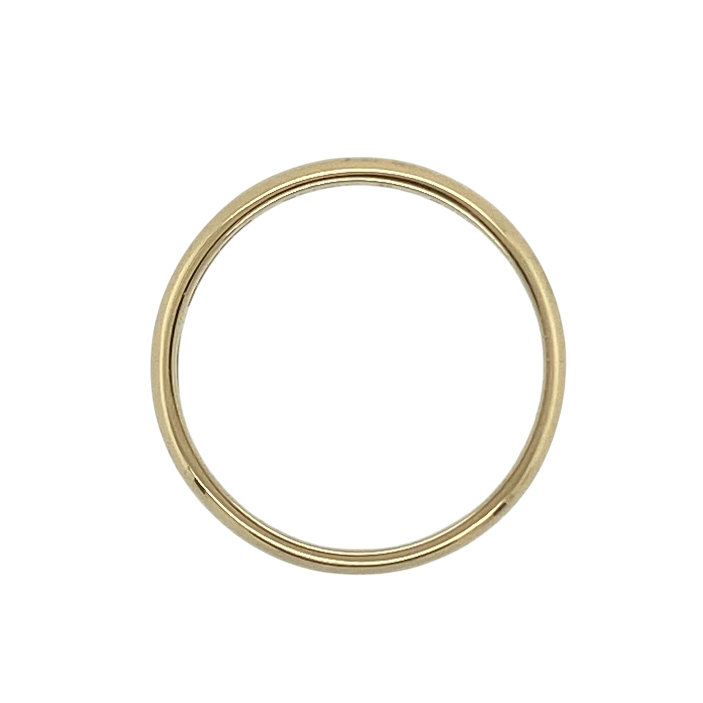 18ct Welsh Gold 4mm Wedding Band Ring