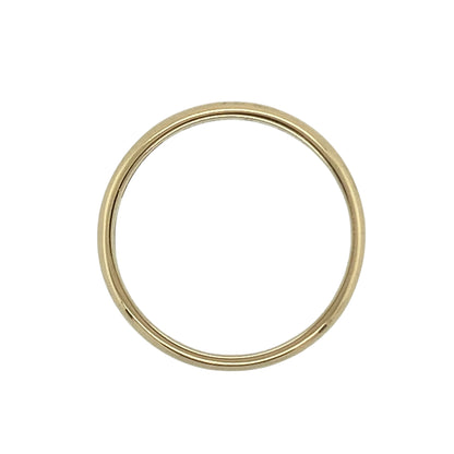 18ct Welsh Gold 4mm Wedding Band Ring