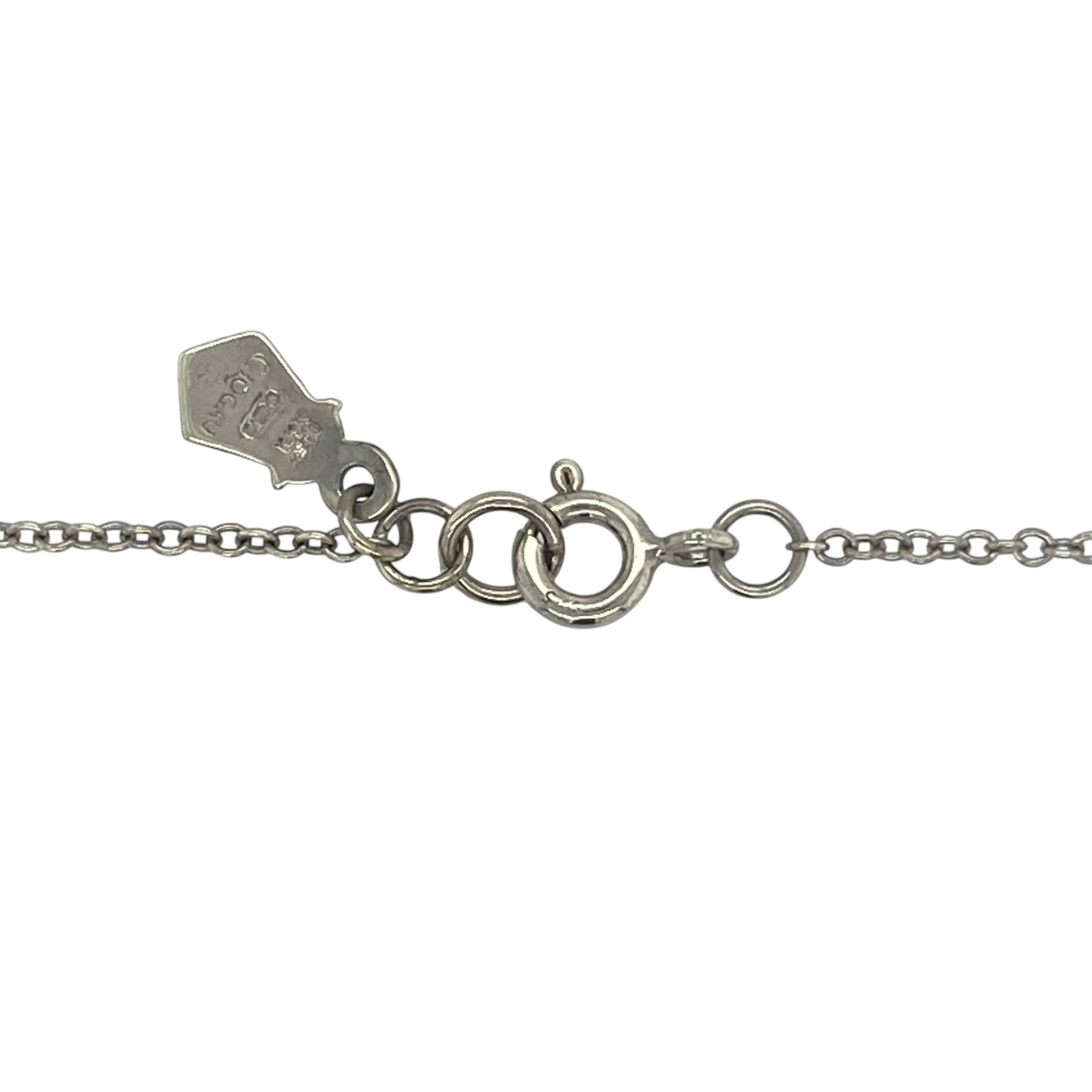 925 Silver Clogau Tudor Court Clover 18" Necklace