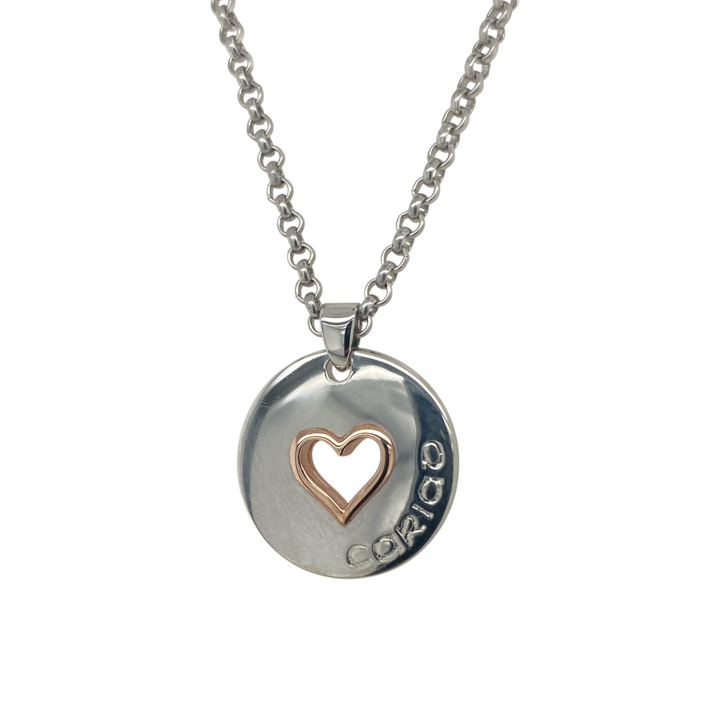 925 Silver Clogau Cariad Heart 18" - 20" Necklace