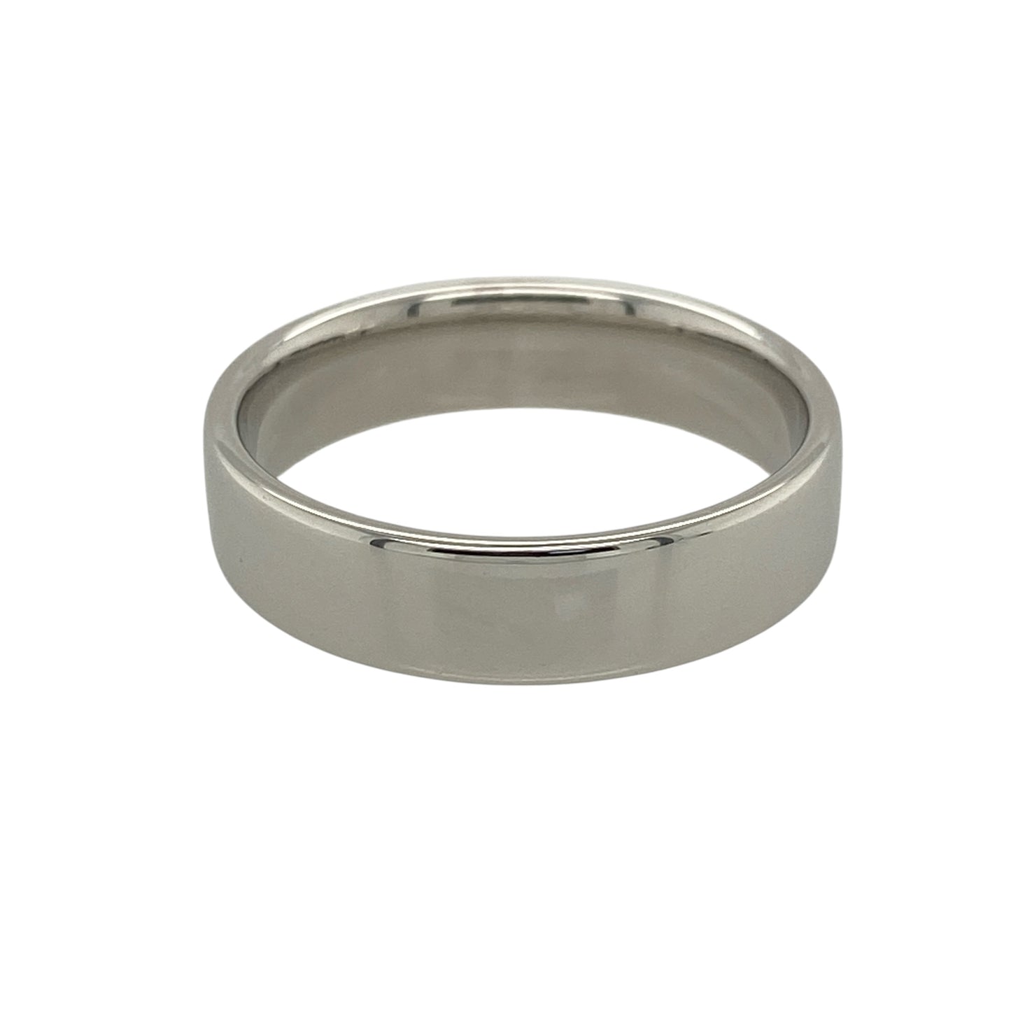 18ct White Gold 5mm Wedding Band Ring