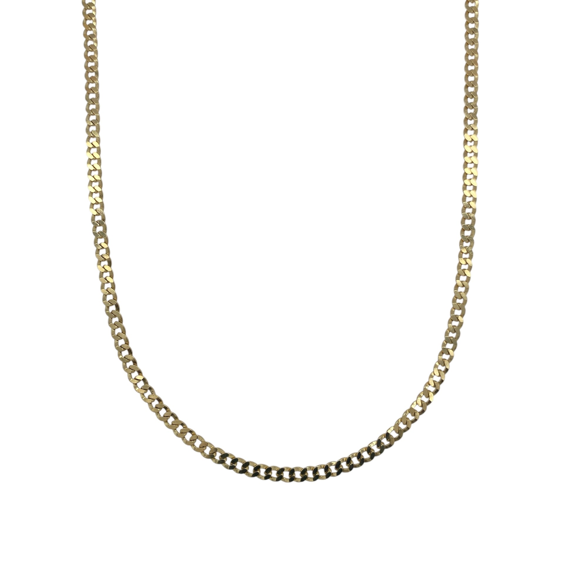 9ct Gold 20" Curb Chain