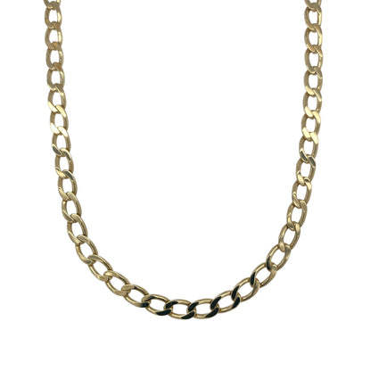 9ct Gold 20" Curb Chain