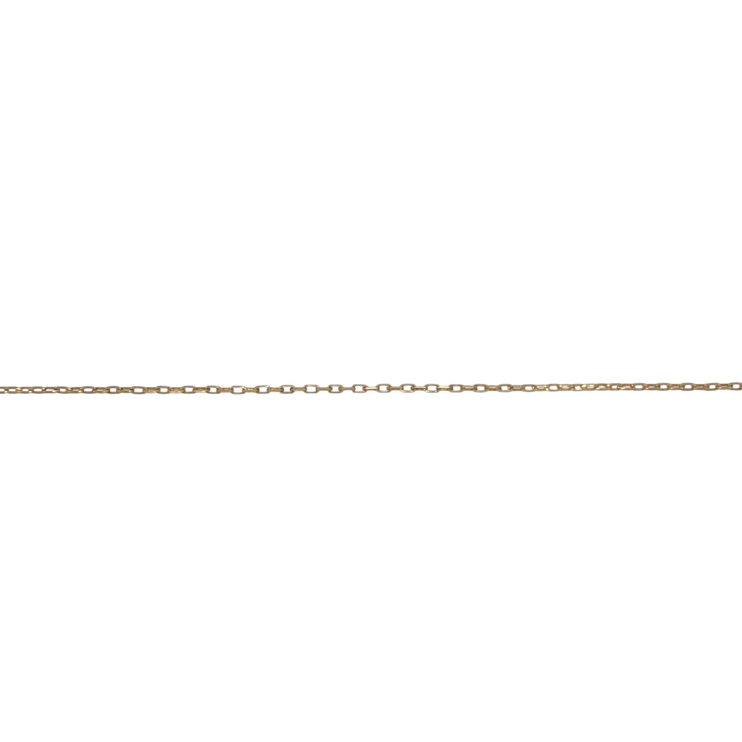 9ct Gold 20" Faceted Belcher Chain