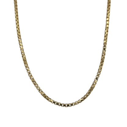 9ct Gold 20" Box Chain