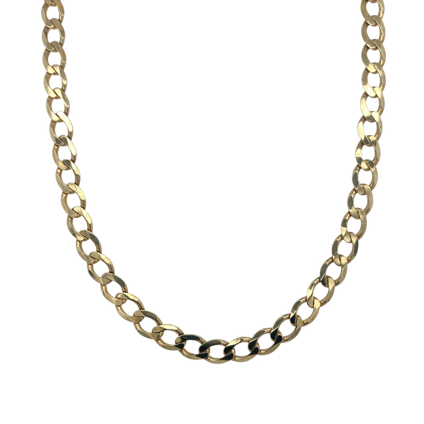 9ct Gold 22" Curb Chain