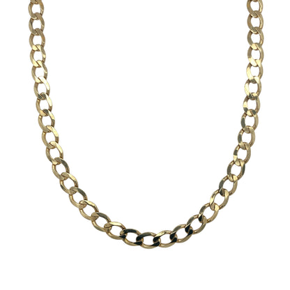 9ct Gold 22" Curb Chain