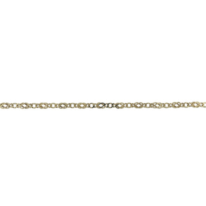 9ct Gold 7" Celtic Knot Bracelet