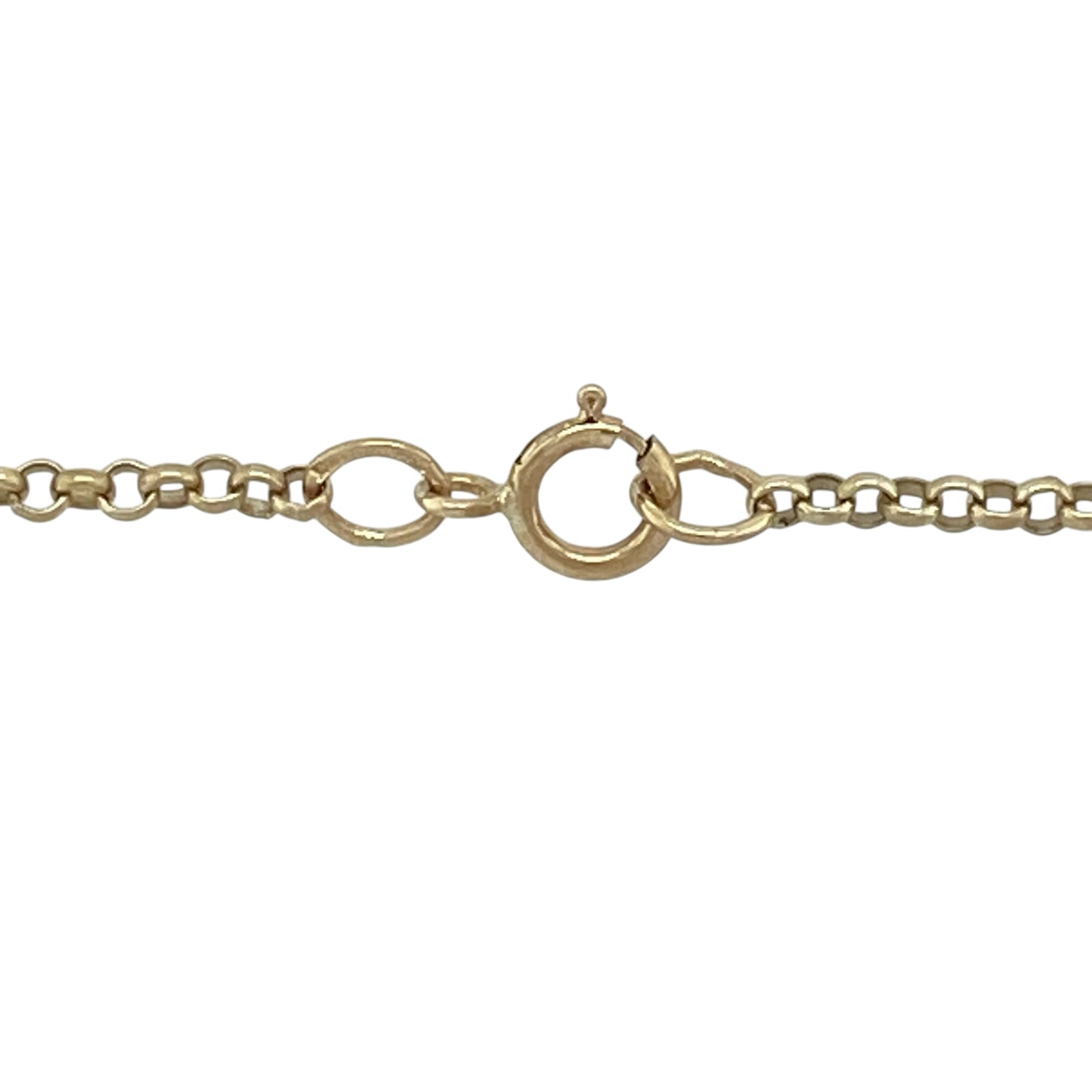 9ct Gold & Diamond Open Heart 20" Necklace
