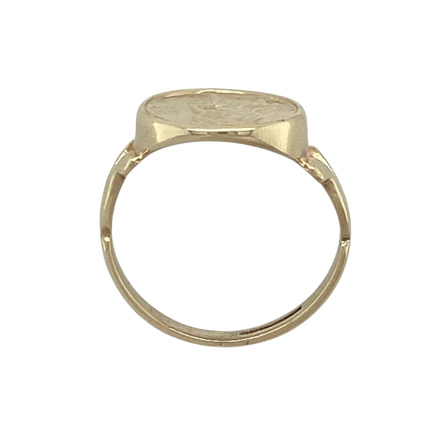 9ct Gold St Christopher Signet Ring