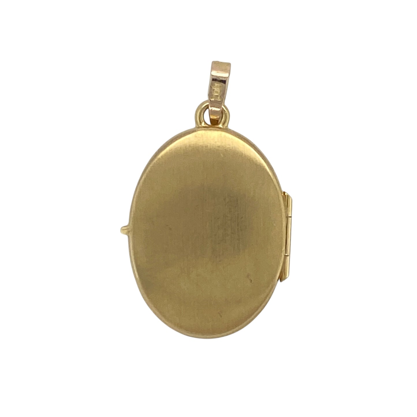 Keep treasured memories close with this pre-owned 9ct yellow and white gold flower patterned oval locket. Beautifully crafted in two-tone gold with delicate floral detailing, this elegant locket combines timeless sentiment with classic style.

Design: The locket features a traditional oval shape adorned with an attractive flower pattern on the front.