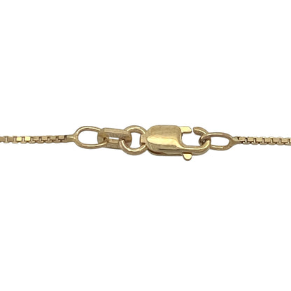 9ct Gold Swirl 18" Necklace