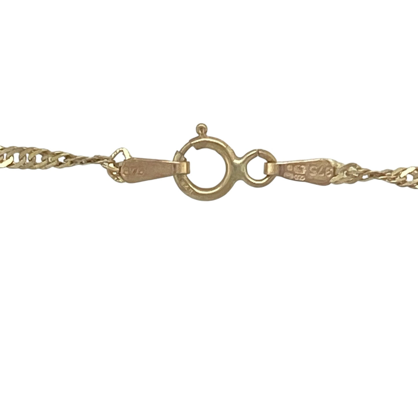 9ct Gold Celtic Cross 20" Necklace