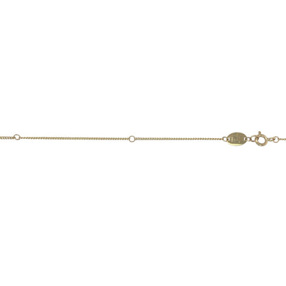 9ct Gold & Diamond Clogau Swirl Style 18" - 22" Necklace