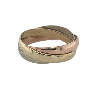 9ct Gold Three Band Ring