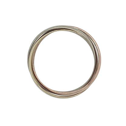 9ct Gold Three Band Ring