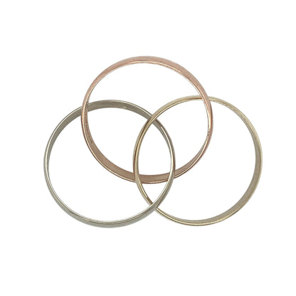 9ct Gold Three Band Ring
