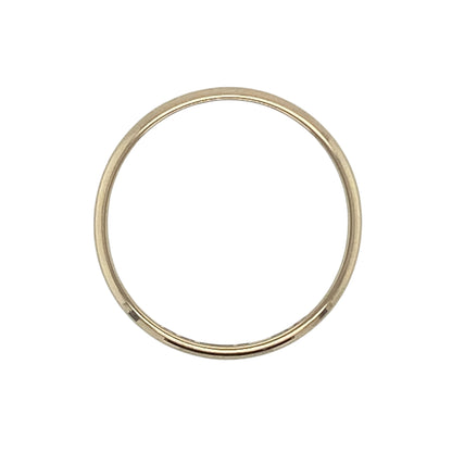 9ct Gold 2mm Wedding Band Ring