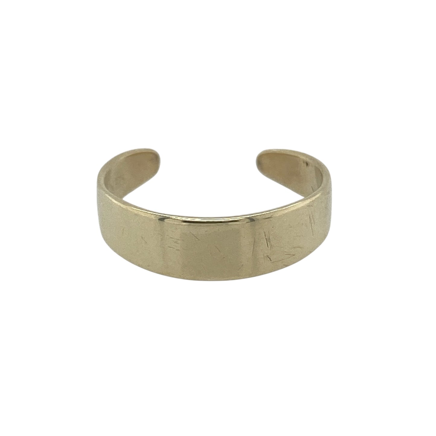 9ct Gold Plain Toe Ring