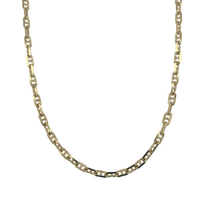 9ct Gold 16" Anchor Chain
