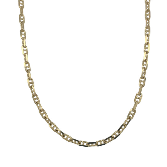 9ct Gold 16" Anchor Chain