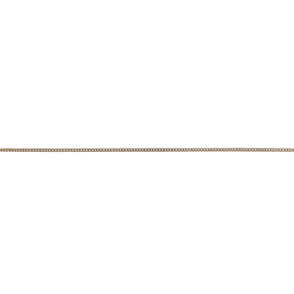 9ct Gold 16" Curb Chain