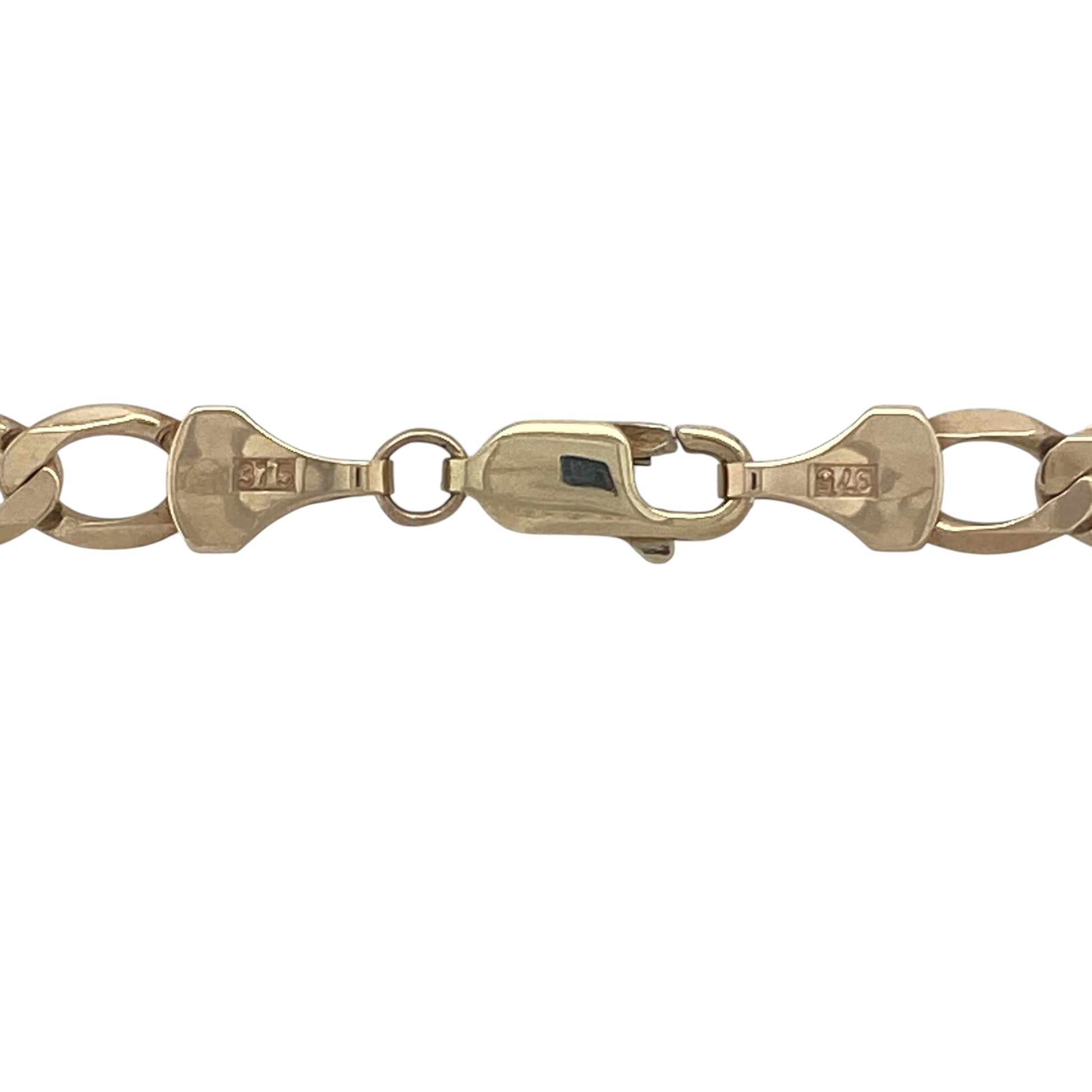 Make a bold statement with this pre-owned 9ct yellow gold curb chain. Featuring substantial 6mm-wide links and an impressive weight, this classic chain combines timeless styling with a strong presence, making it an outstanding addition to any jewellery collection.

Design: The chain showcases the ever-popular curb link design, with closely interlocking flattened links that create a smooth, uniform appearance.