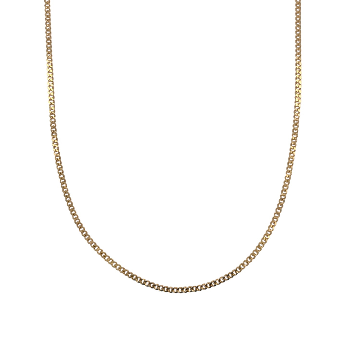 9ct Gold 20" Curb Chain