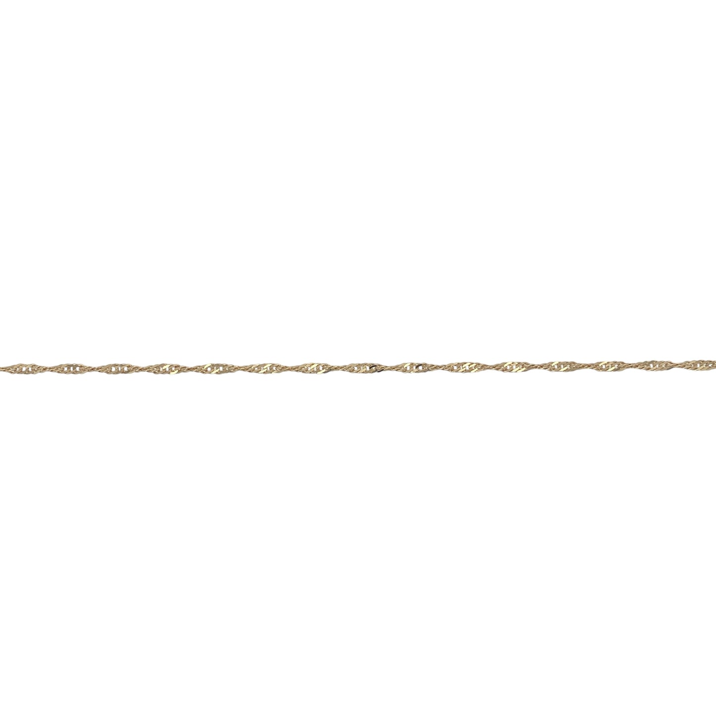 9ct Gold 18" Singapore Chain