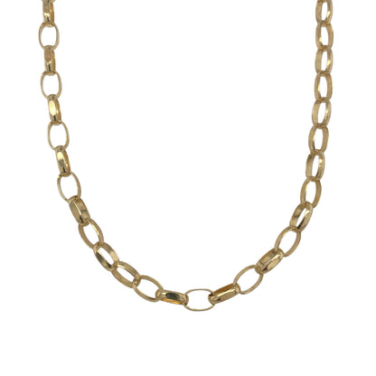 9ct Gold 18" Belcher Chain