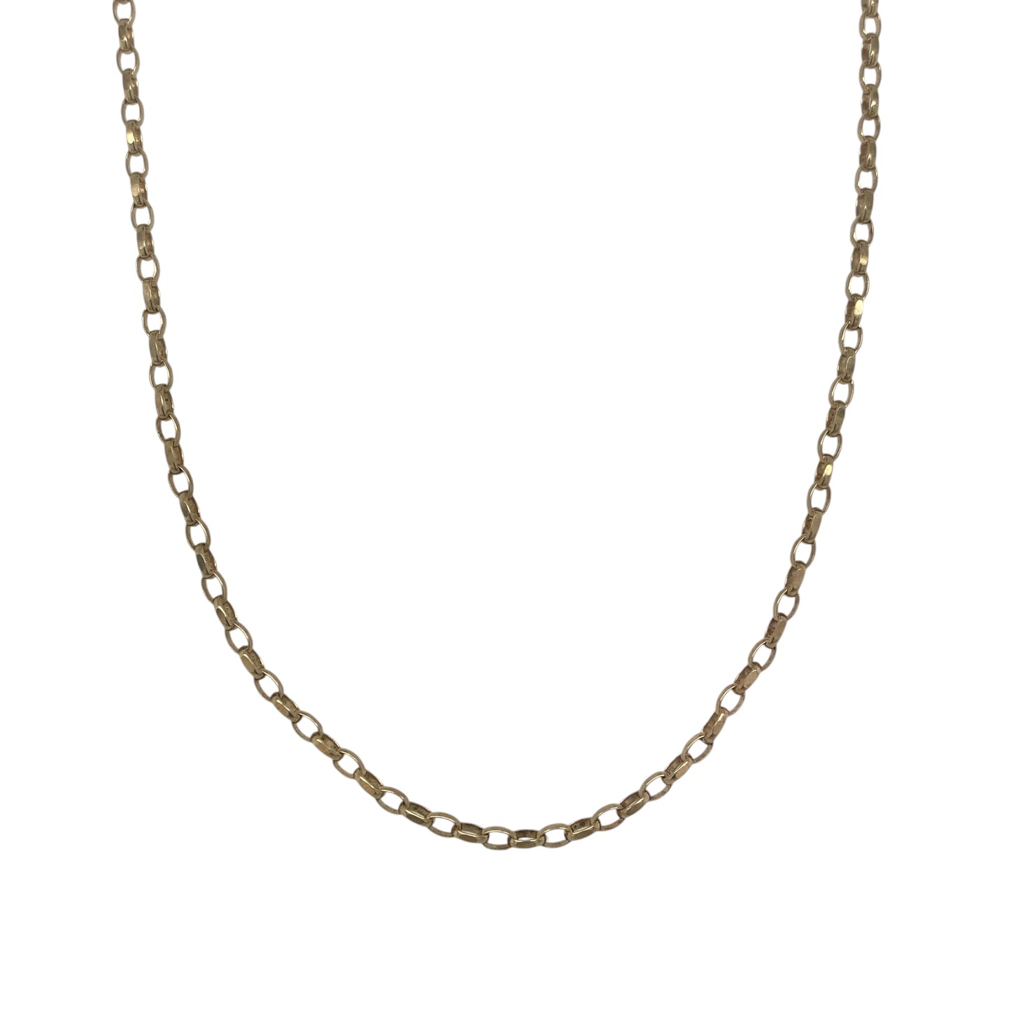 9ct Gold 19" Belcher Chain