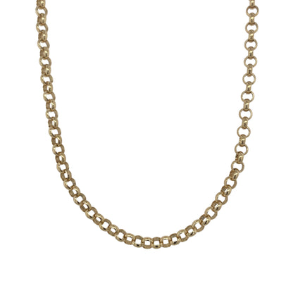 9ct Gold 20" Belcher Chain