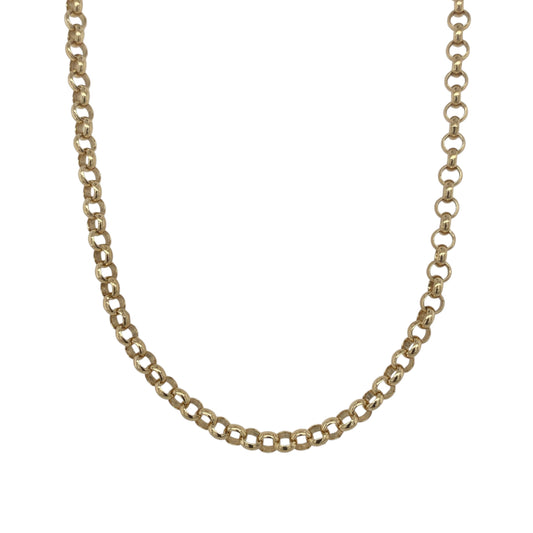 9ct Gold 20" Belcher Chain