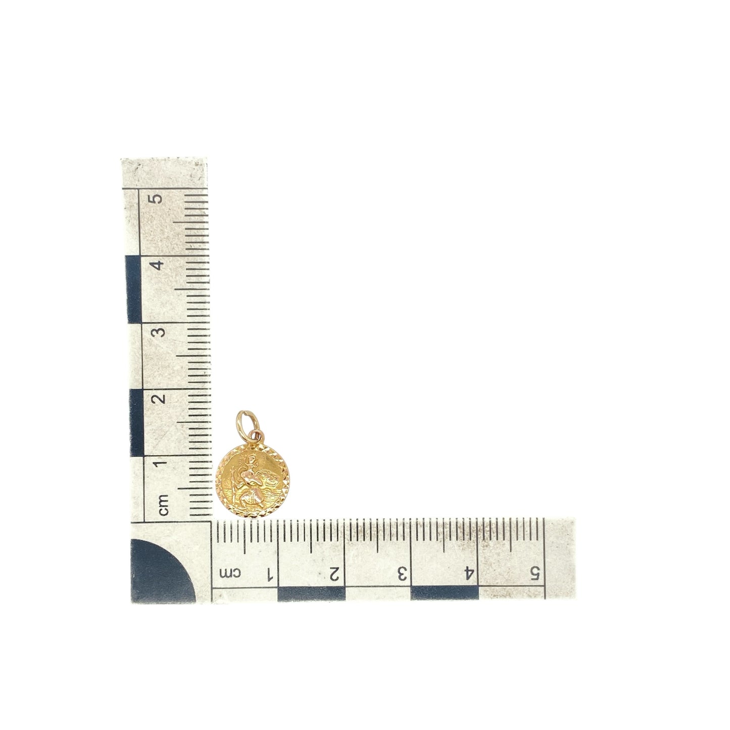 9ct Gold St Christopher Pendant