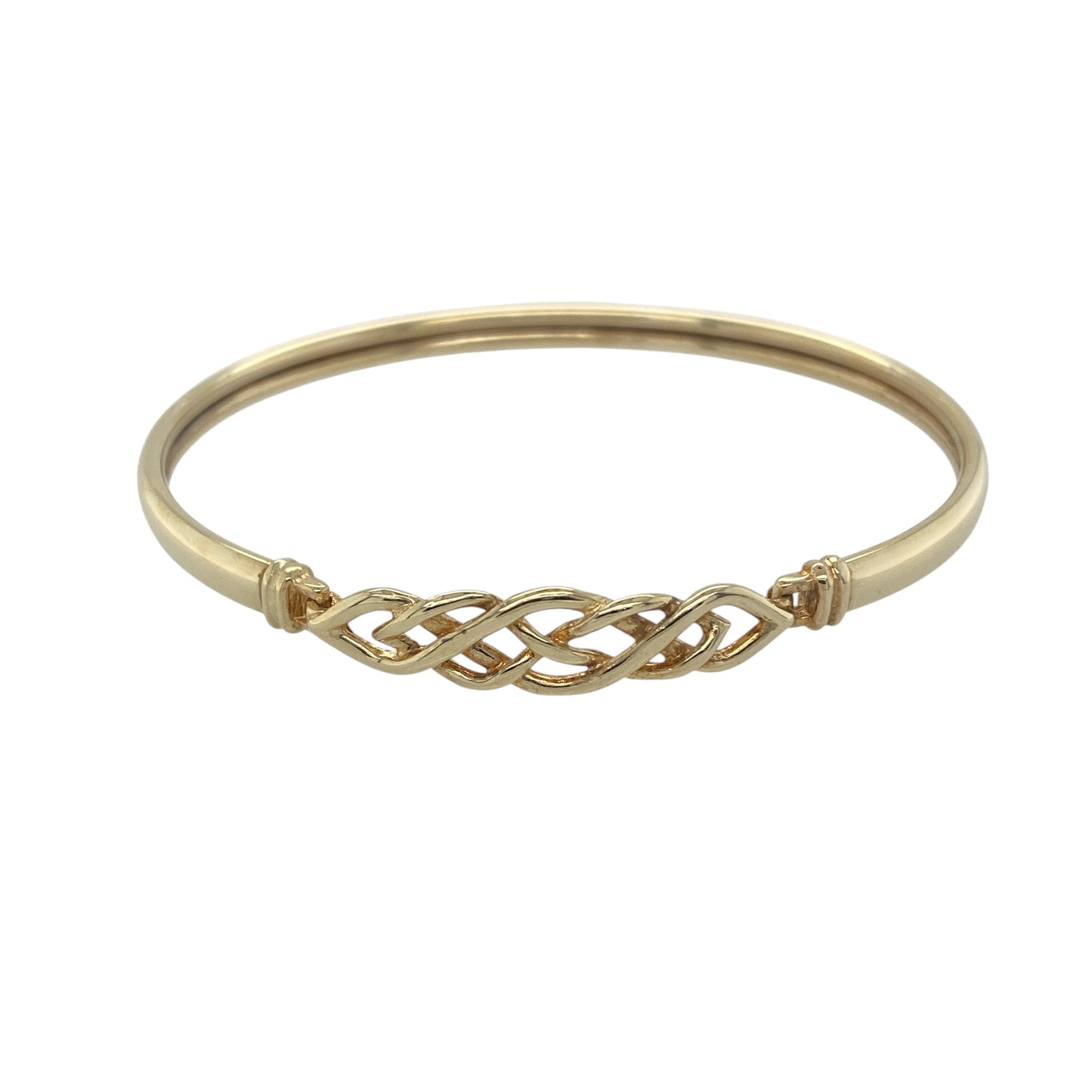 9ct Gold Celtic Knot Bangle