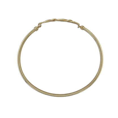 9ct Gold Celtic Knot Bangle