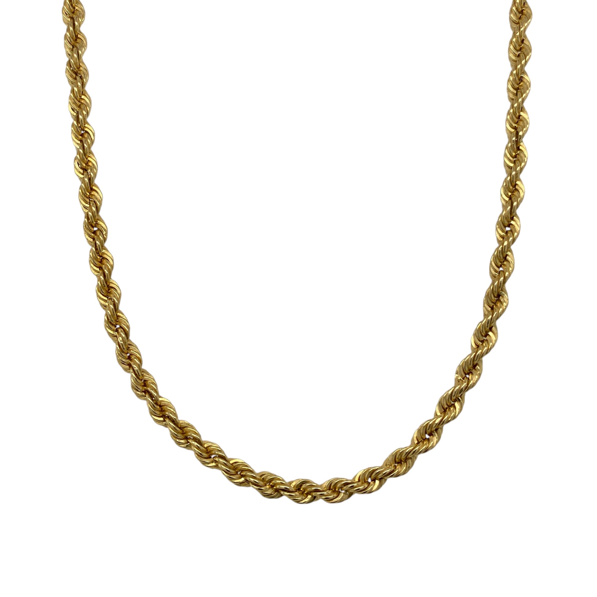 9ct Gold 20" Rope Chain