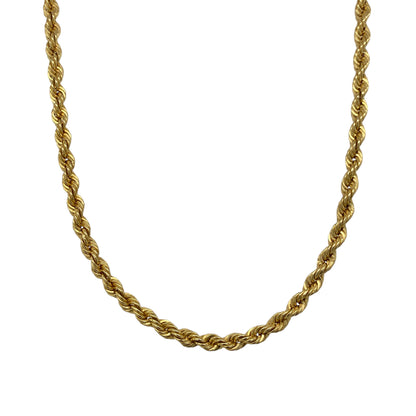 9ct Gold 20" Rope Chain