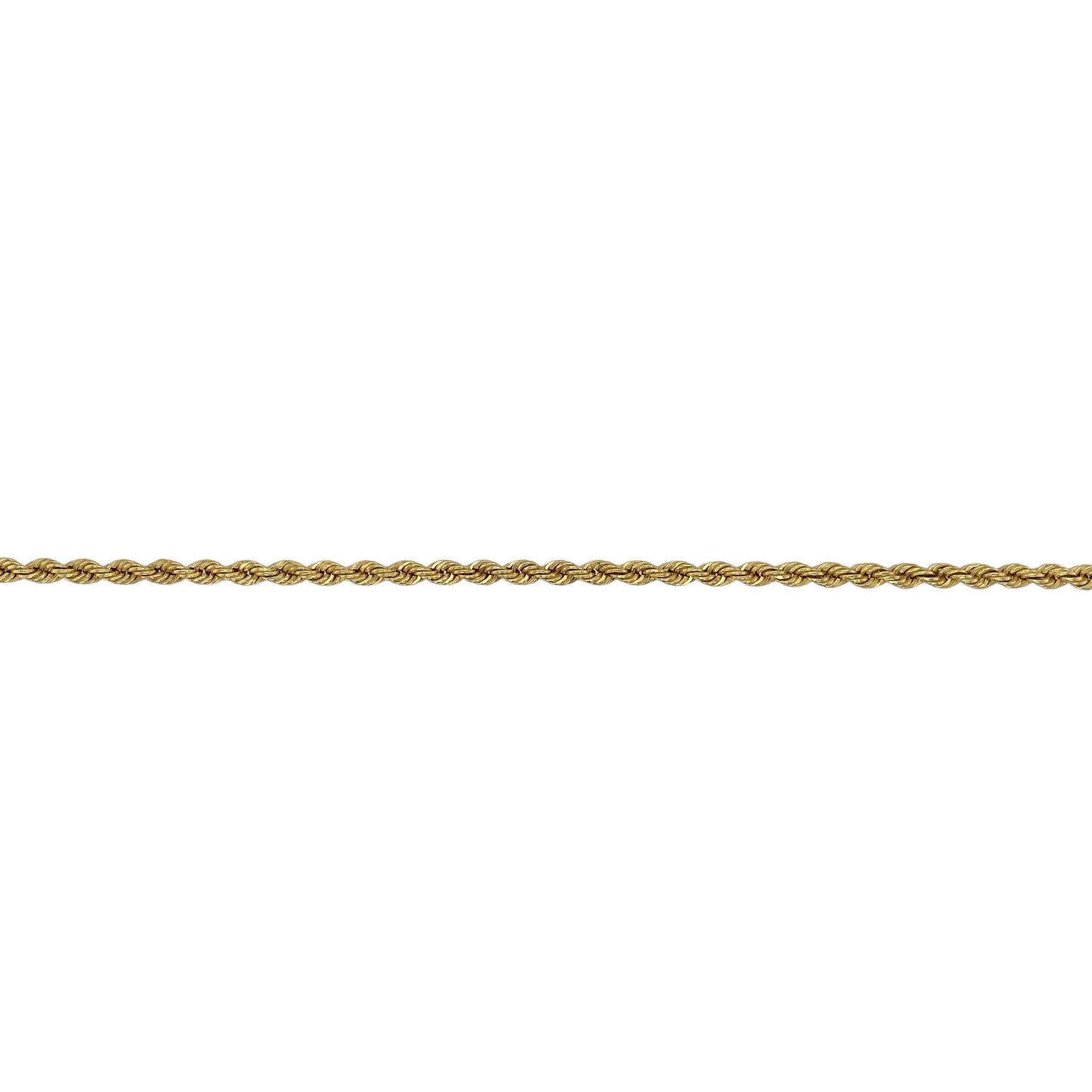 9ct Gold 20" Rope Chain
