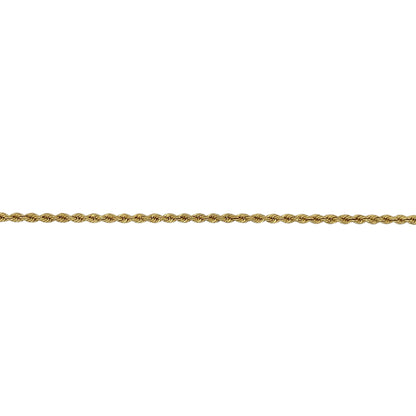 9ct Gold 20" Rope Chain