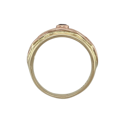 9ct Gold & Sapphire Clogau Celtic Band Ring