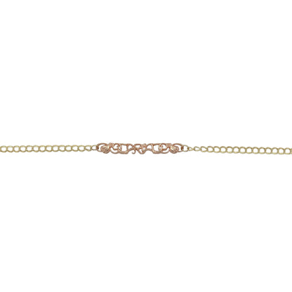 9ct Gold Clogau Cariad 7.5" Bracelet