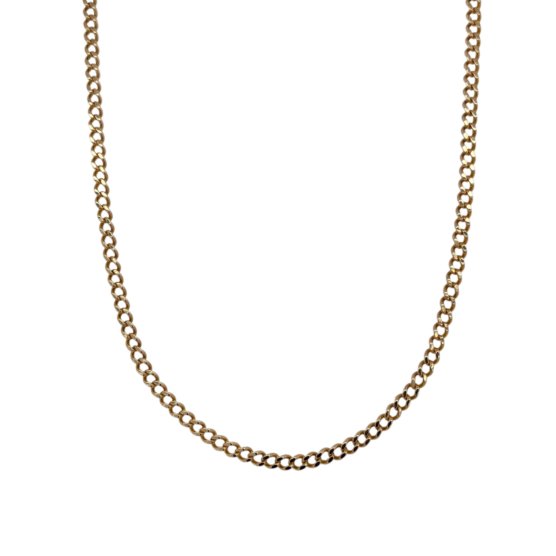 9ct Gold 20" Curb Chain